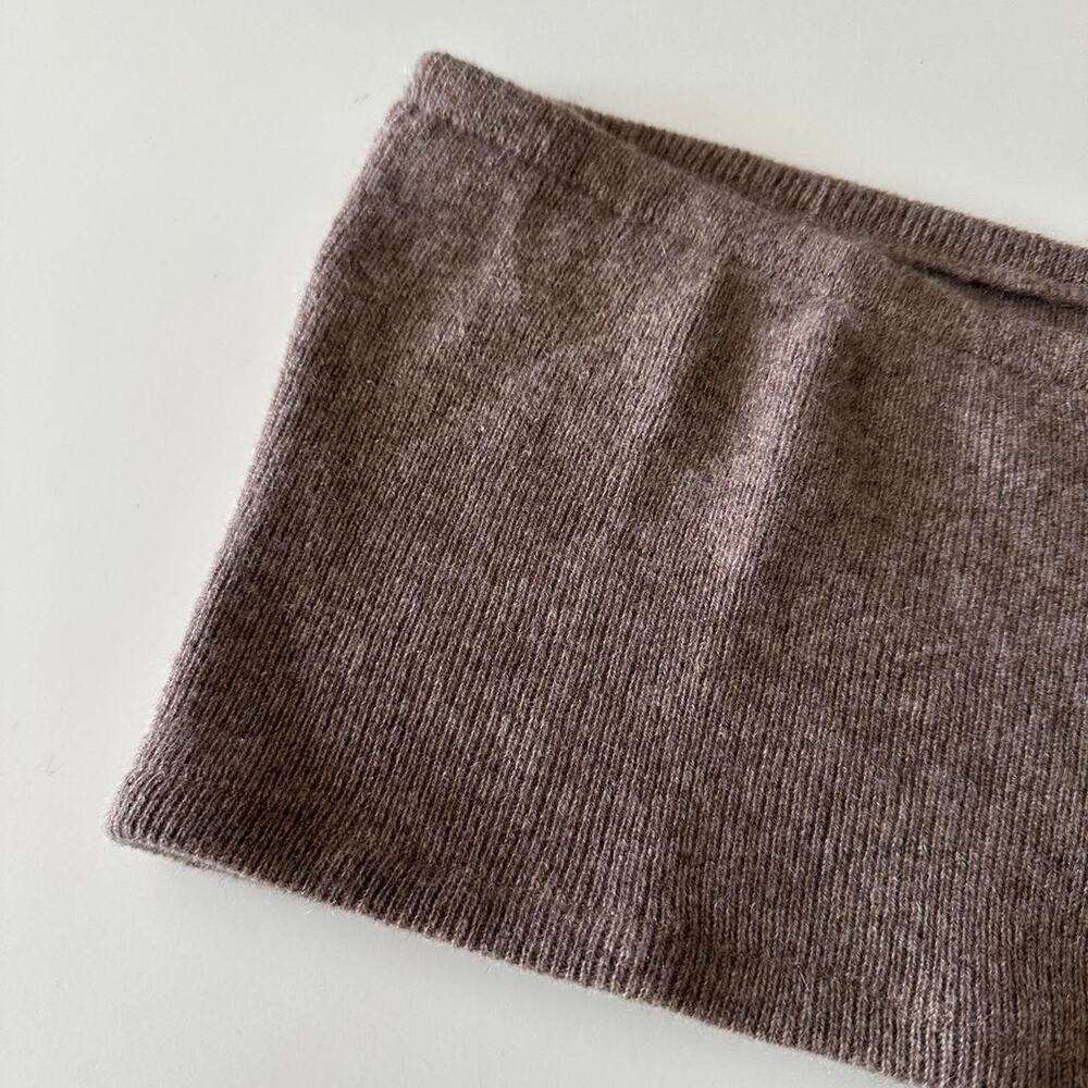 handmade brown knit bandeau - Picture 8 of 8